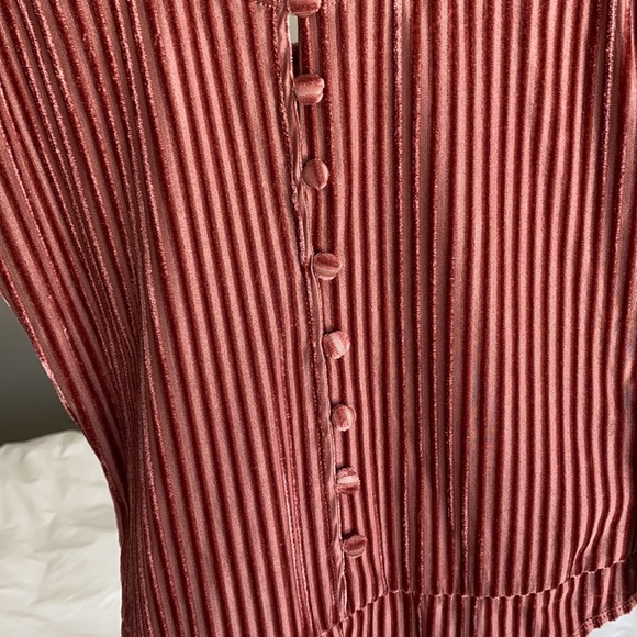 Privacy Please X Revolve Gyle Bodysuit Rosewood Size Small - Picture 4 of 5